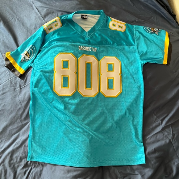 Bassnectar Jaguar Jersey 808 - Teal color - Picture 1 of 5